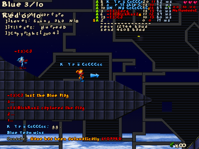 Galactic Warfare (Click to view) screen